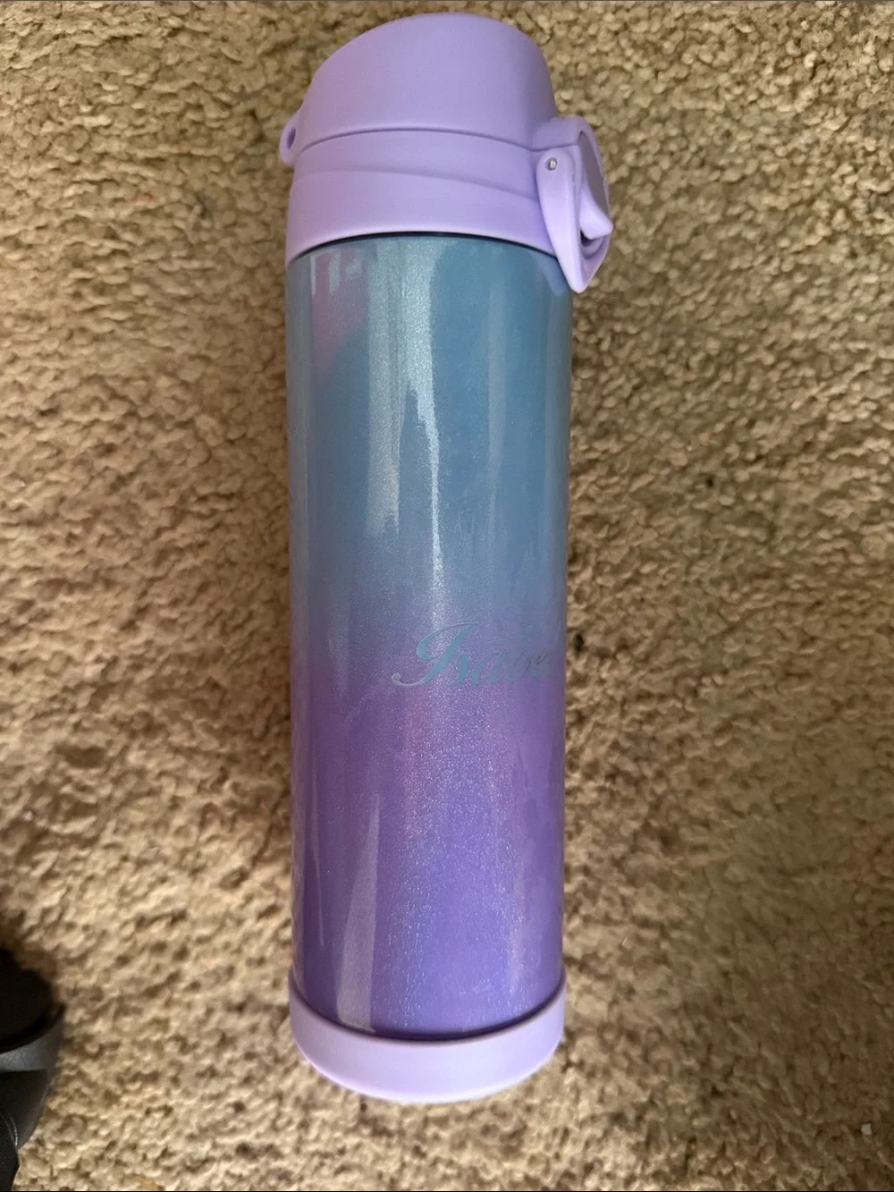 Pottery Barn Kids Lavender and Blue Ombre Insulated Bottle